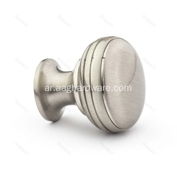 الصين الزنك جولة الفطر درج مقابض مجلس الوزراء مقبض الباب المصنعين