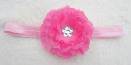 Baby Hair Accessories With Headband And Tree Peony Flower Children Headband