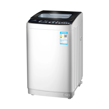 10kg Household Large Capacity Glass Cover Plastic Sturdy Rack Washing Machine