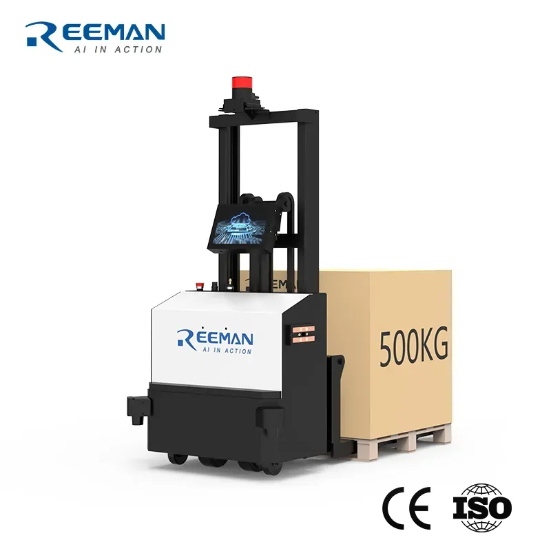 Reeman Smart Forklift AMR AGV Indoor Autonomous Mini Forklift