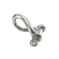 Dee Shackle Twisted 316 Edelstahl