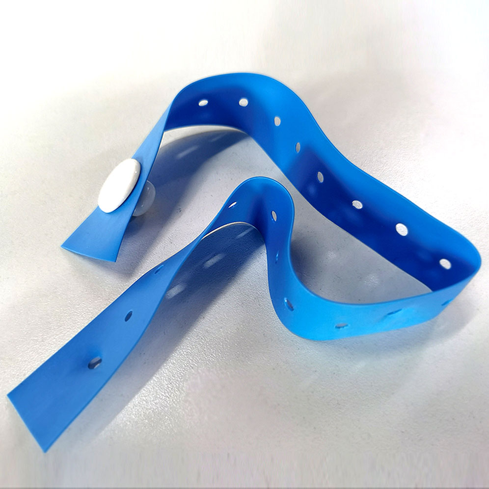 Disposable Button Tourniquet Blue