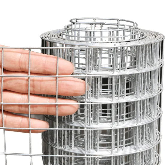 1/2 Inch 9 Gauge Galvanized Welded Wire Metal Mesh - Rabbit & Chicken Fence