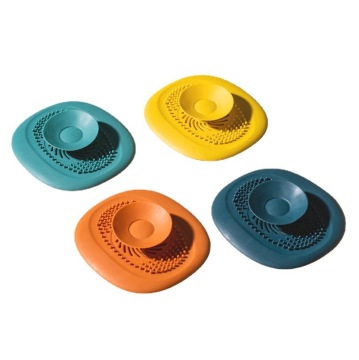 Silicone Rubber Filter Pad for Shower Drain - Hair Stopper Drain Cover