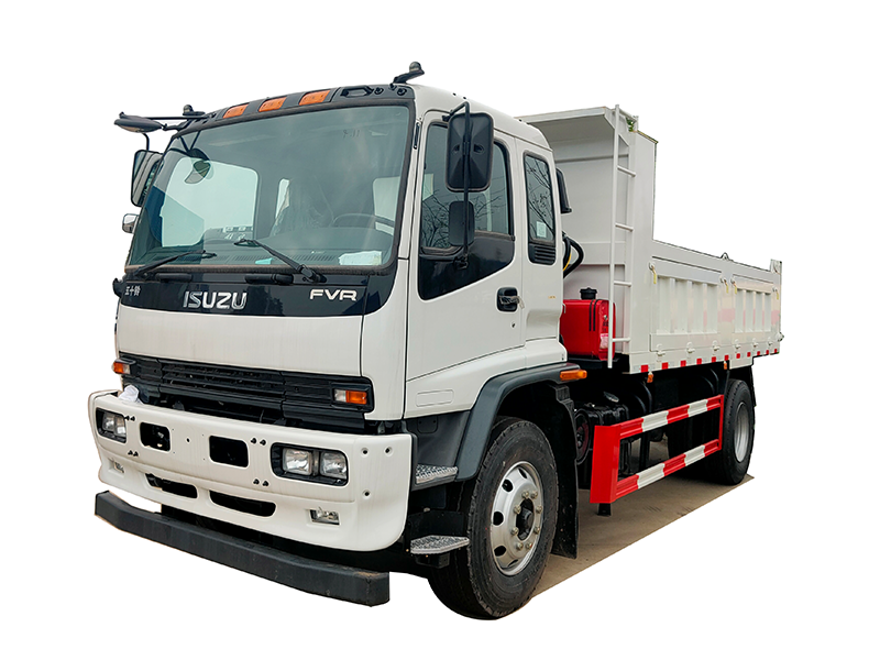 Japan ISUZU 240HP 14T diesel heavy Tipper truck