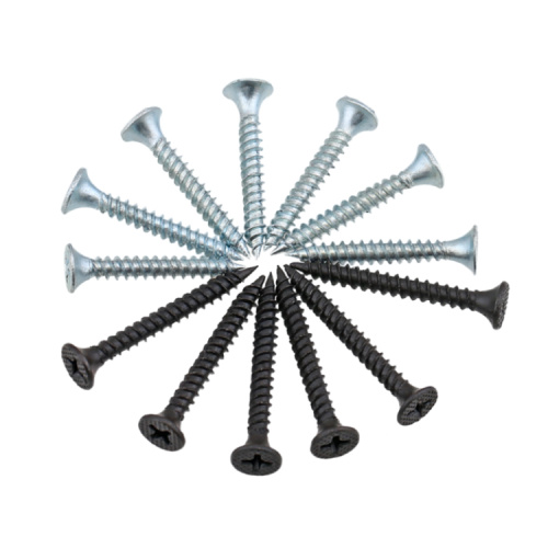 Countersunk Head Tapping Screws Kellow สังกะสีข้ามสกรูการแตะแบบปิดภาคเรียน