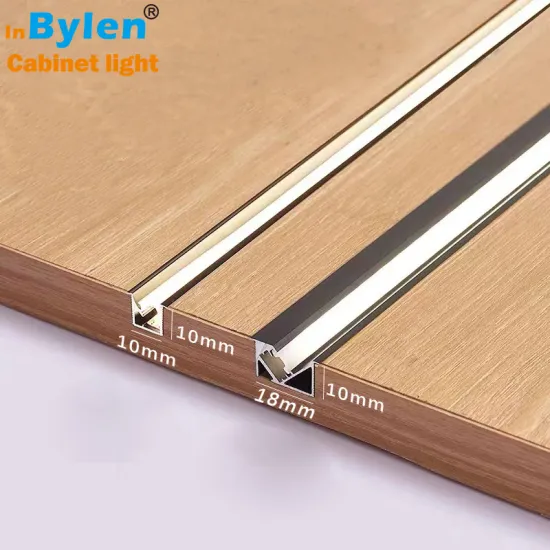Customized Length Aluminum LED Under Cabinet Light 12V 24V 3000K 4000K 6000K
