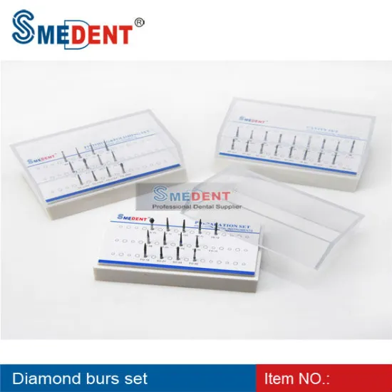 Dental small instruments diamond burs FG sets