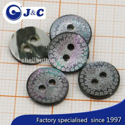 laser carve logo trocas shell fastener