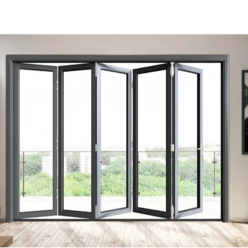 Best Waterproof Aluminum Alloy Double Glazed Bifold Doors