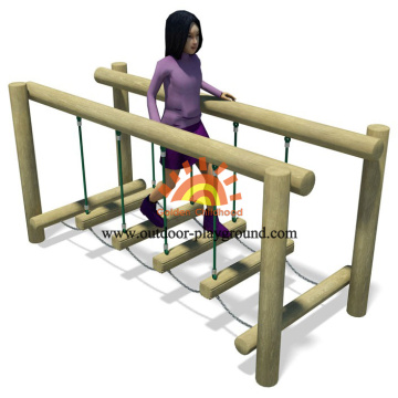 Commercial Wooden kids Playground Equipment For Sale