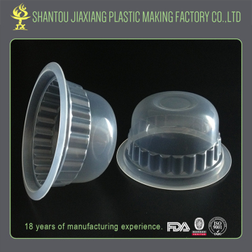 Personalized disposable plastic sauce bowl