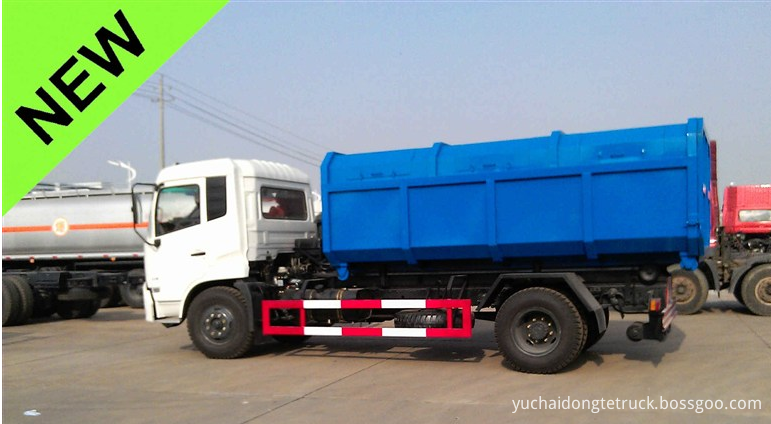 Dongfeng 10Ton detachable container garbage truck