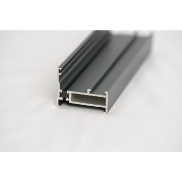 Anodized insulated aluminum profiles for construction