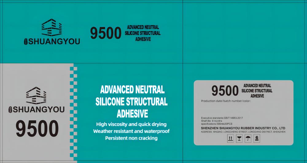 SMD9500 High grade neutral silicone adhesive