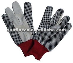 Point bead cloth gloves from china