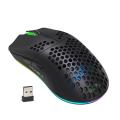 6D RGB Lighting Wireless Charging Mouse For Gaming