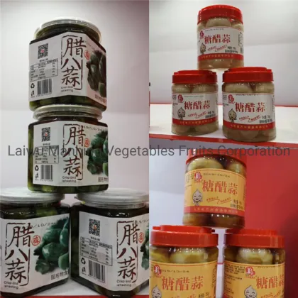 Pickled Salted Sweet Garlic