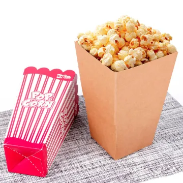Disposable Paper Popcorn Box: Your Perfect Popcorn Packaging Solution