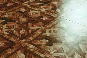 hot high Quality german class square floor ac4 art parquet laminate flooring