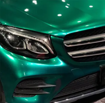 metallic gloss emerald car vinyl wrap