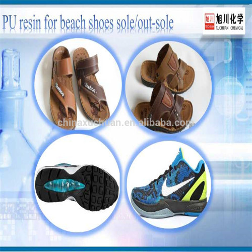 made in china polyurethane for beach sandals/slippers