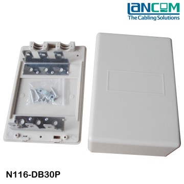 Lancom On time delivery wholesale distribution box for 30 pair krone module