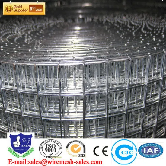 1/2 inch welded wire mesh/PVC coated welded wire mesh