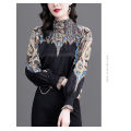 women's spring and autumn western style bottoming shirt