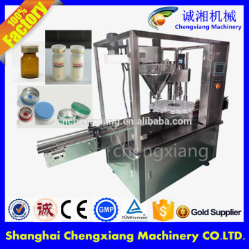 Automatic liquid powder filling machine,powder filling & stoppering machine,small bottle powder filling machine