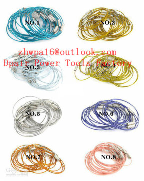 Wire-Circle-Keychain-Key-Ring--Secure-Key-Ring