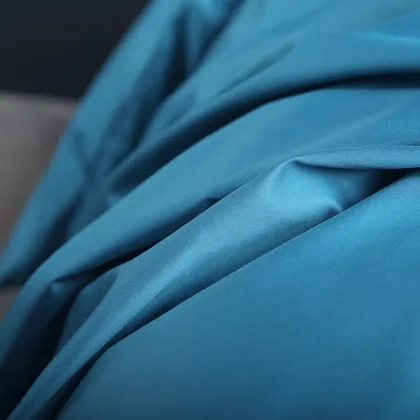 Moonlight Blue 100% Egyptian cotton fitted sheet