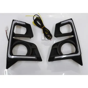 White Yellow & Blue LED DRL Front Bumper Light for 2021 D-MAX