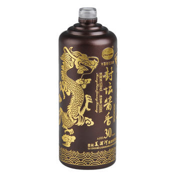 High-quality Bottle with brown spraying, 500mL capacity