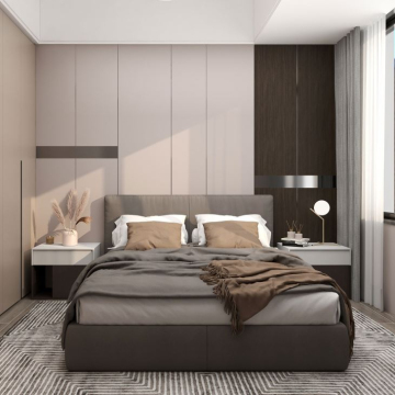 Armadio della camera da letto di design moderno: 2020 Vendita calda armadio scorrevole e opzioni integrate