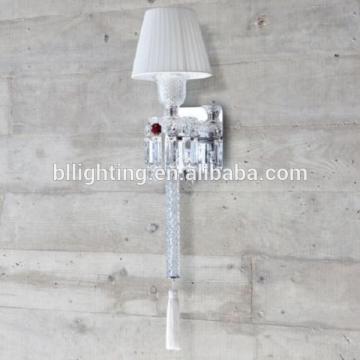 Baccarat style hotel crystal sconce wall