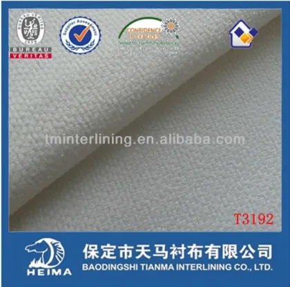 wovens fusible interlining for suits apparel 8395N