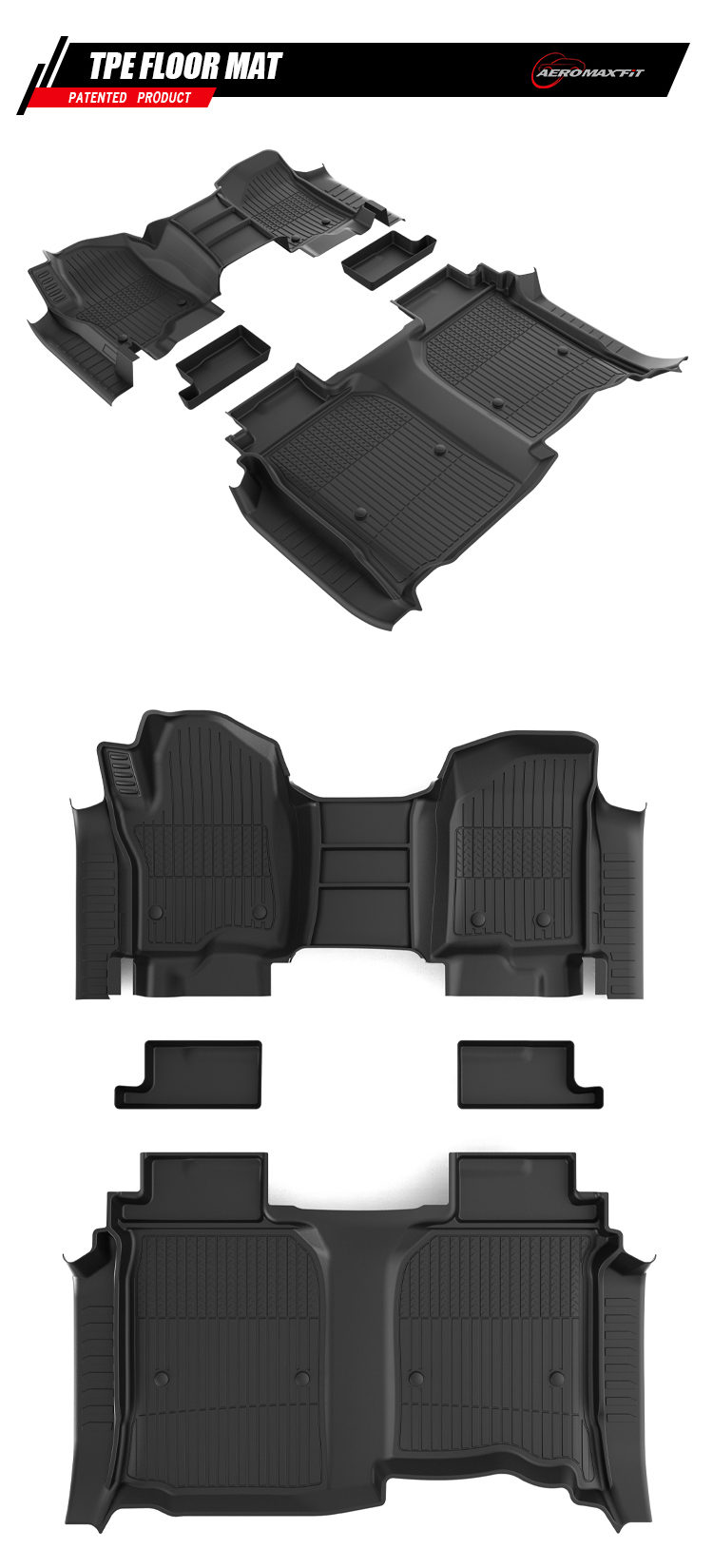 Chevrolet Silverado Injection Molded Floor Mats_02