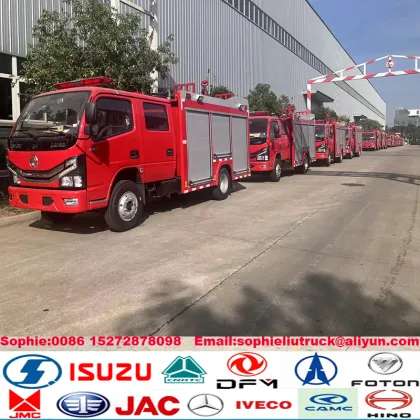 Customized Water Tanker Fire Truck