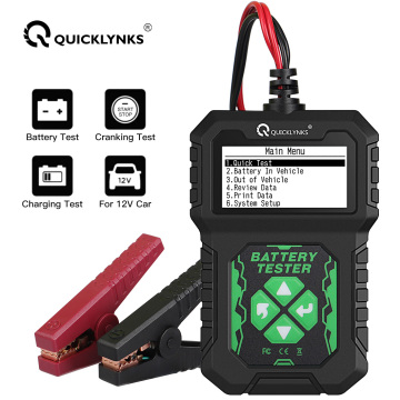 Restnks BA107 Battery Tester - Analyzer зарядного устройства 12 В и тест на автомобильный батарея (100-2000 CCA)