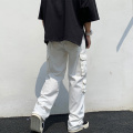 Modna moda streetwear hip-hopowe spodnie kieszonkowe