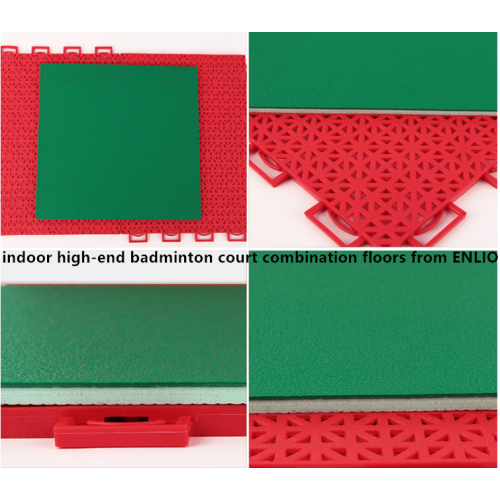 Pre Foundation PP Interlock Flooring สำหรับพื้น PVC