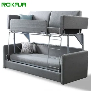 Cheap Folding Bunk Bed Sofa Cum Bed for Living Room