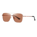 Metal Double Bridge Men's Sunglasses