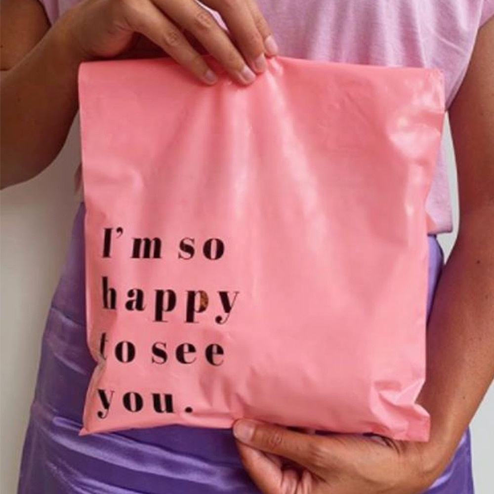 Custom Logo Purple Poly Mailer Bags Shipping Bag Envelope Poly Mailer Plastic Custom Shipping Bags4
