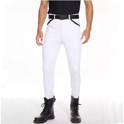 Equestrian Clothing White Breeches For Men
