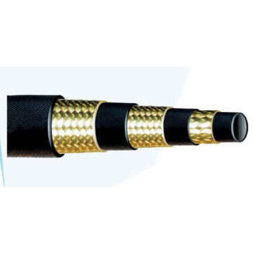 3-layers Steel Wire Braided Rubber Pipe