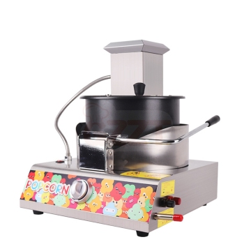 Commercial Stainless Steel Industrial Electric Gas Popcorn Machine