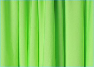 Breathable 4 Way Stretch Shiny Polyester Spandex Fabric For