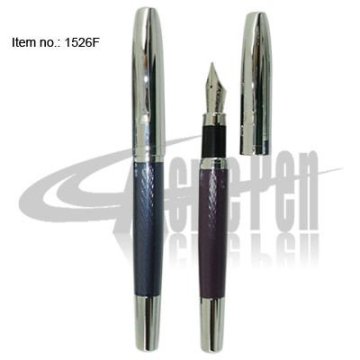 Classic Thread finish Metal fountain pen
